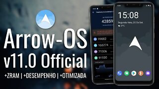 Arrow-OS v11.0 Official | Android 11 | DESEMPENHO OTIMIZADO | SEPTEMBER UPDATE