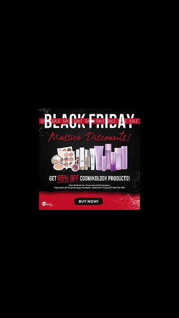 🌹 This Black Friday score incredible deals on top-quality, clean make-up, skincare, lash serums #fyp