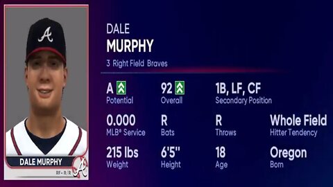 How To Create Dale Murphy MLB The Show 22