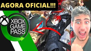 FINALMENTE PERSONA 5 NO XBOX E NO GAMEPASS!!!!