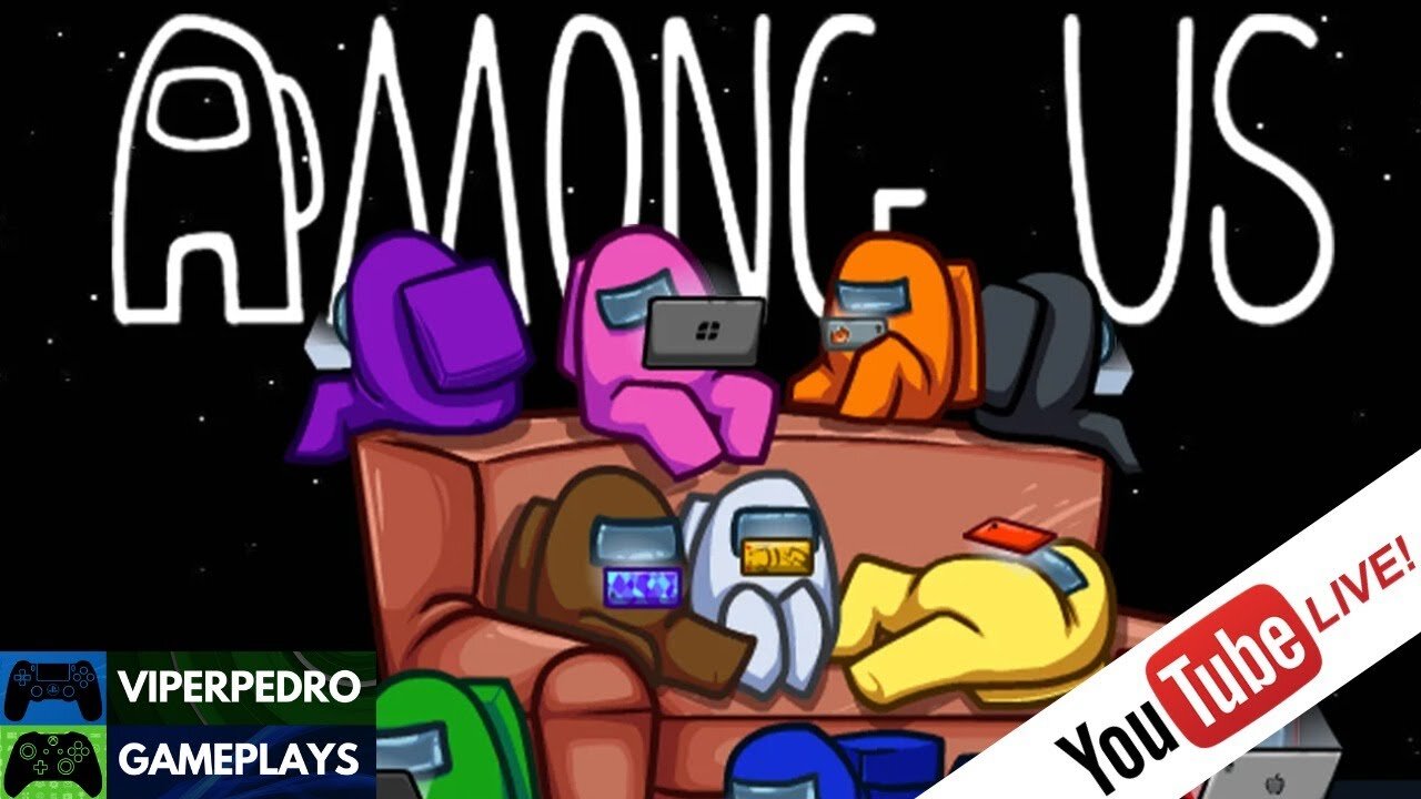 [LIVE] AMONG US | Jogando com os Inscritos #3 (Com Discord) ft. LuBr Game, Leon gamer e parceiros