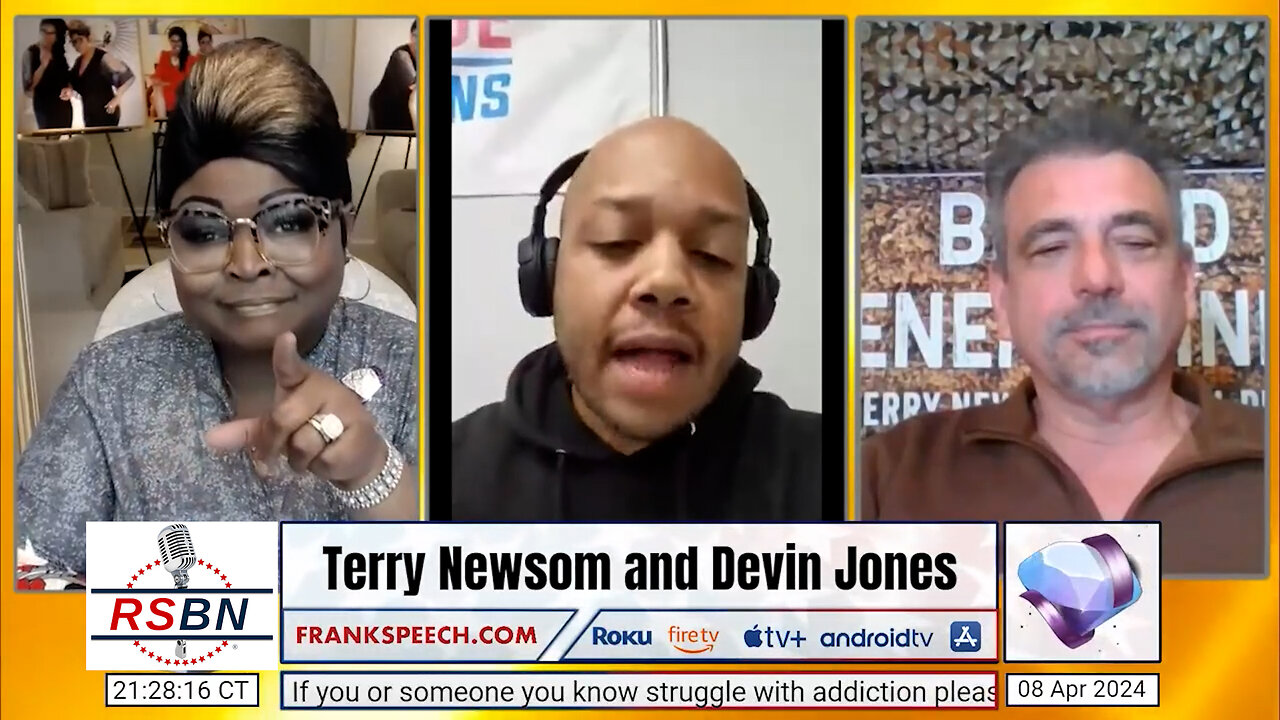 Chicago Leaves the Democrat Plantation, Terry Newsome and Devin Jones Speak Out - 4/8/2024