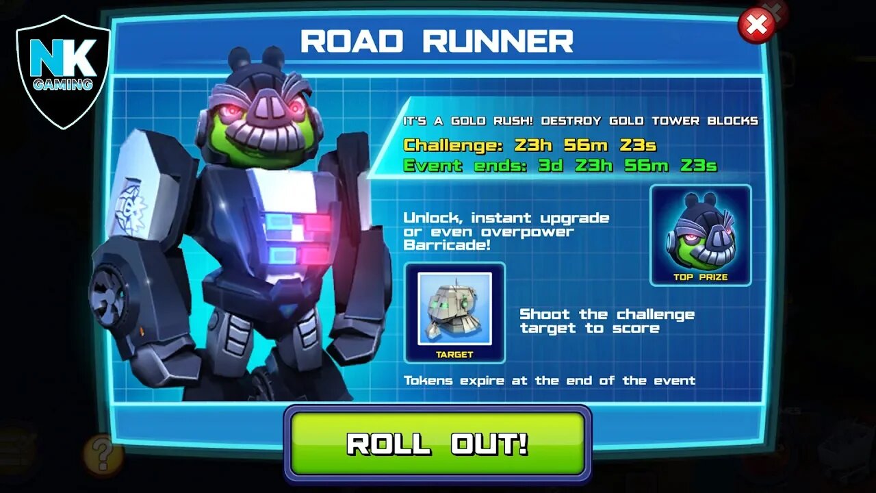 Angry Birds Transformers 2.0 - Road Runner - Day 3 - Featuring Scorponok