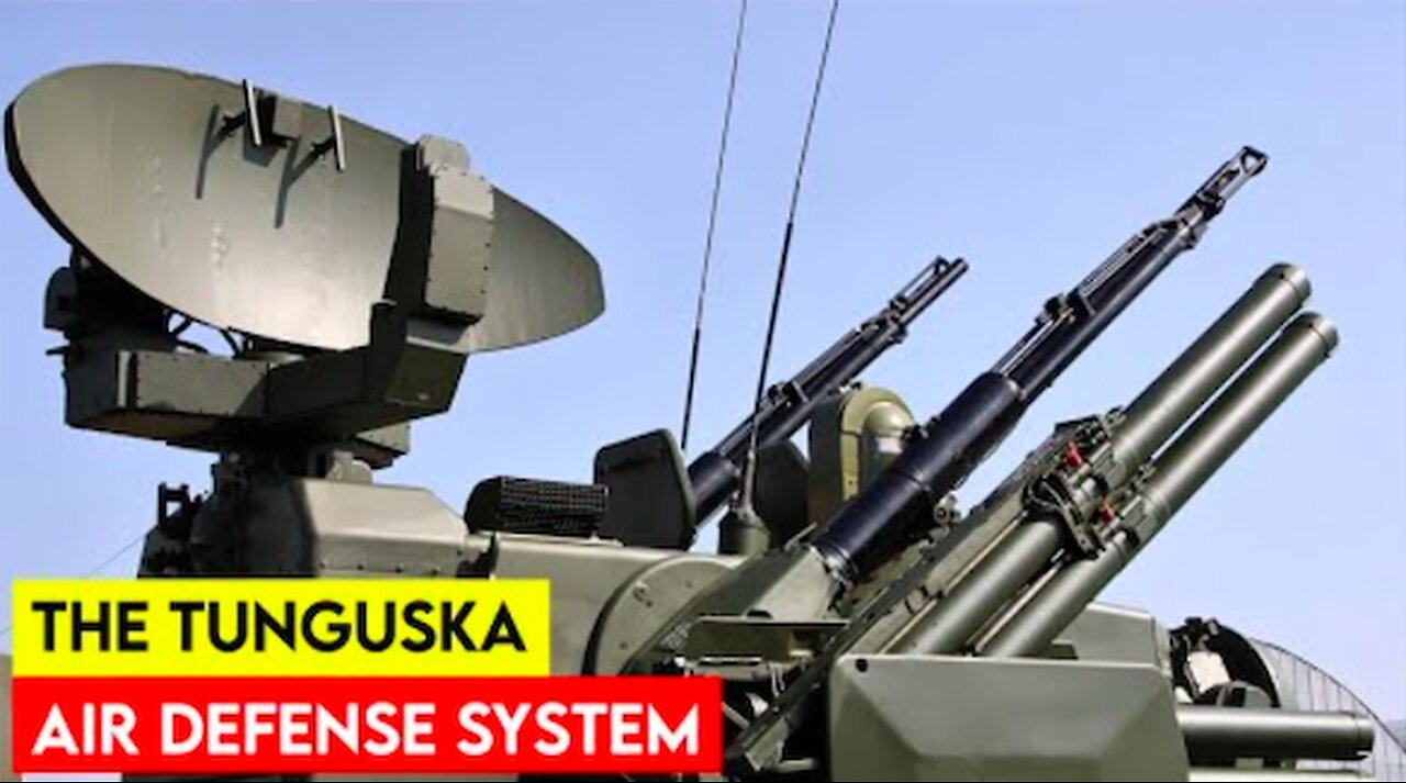 One of Russia's Most Rapid Firing Weapons - The Tunguska - MilTec by MilitaryTV