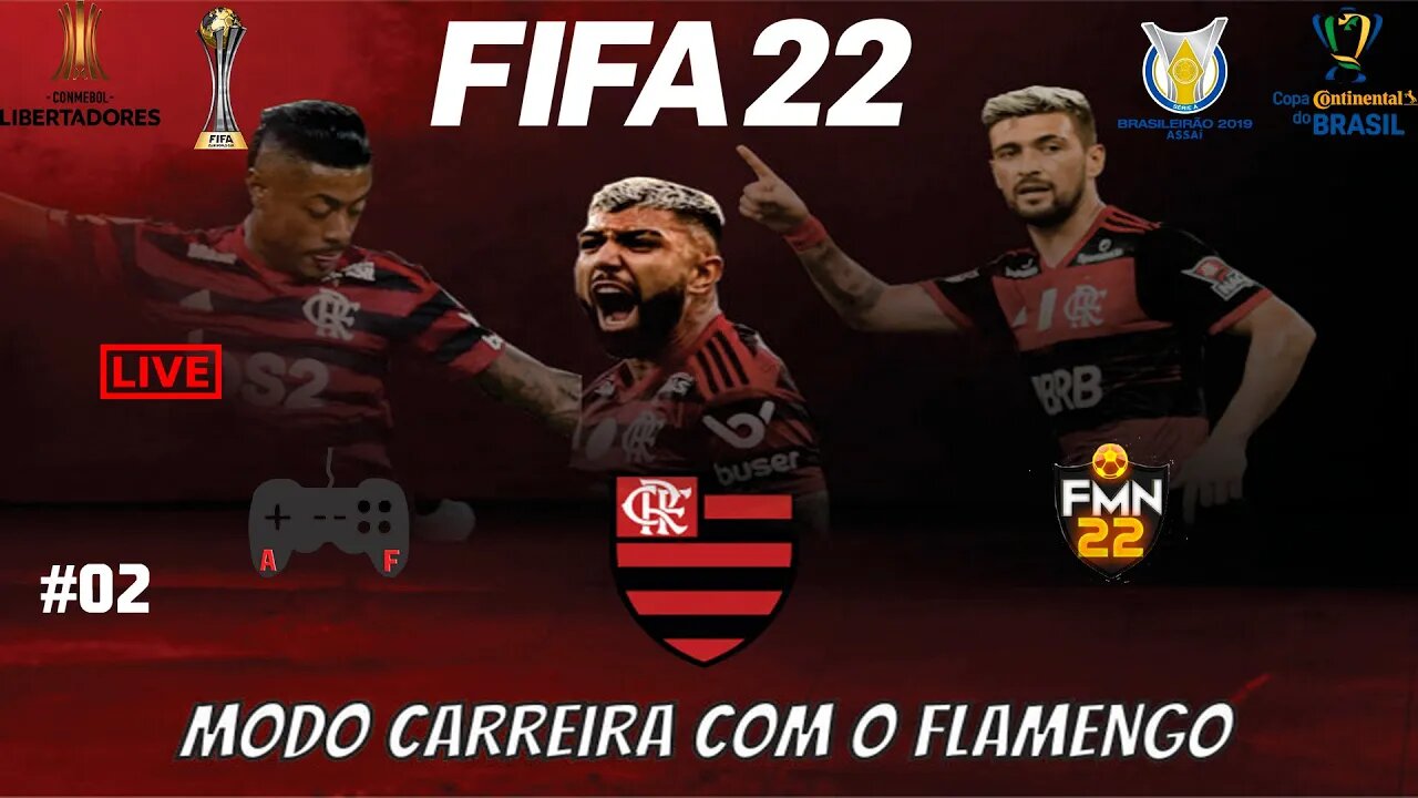 FIFA 22 | Modo carreira como jogador no FLAMENGO! #02