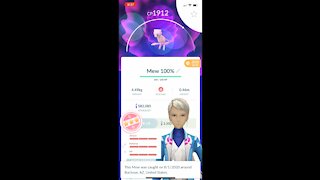 Pokémon go - 100% IV Mew