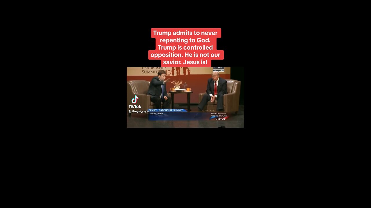 “Christian” Donald Trump Is Not Repentant