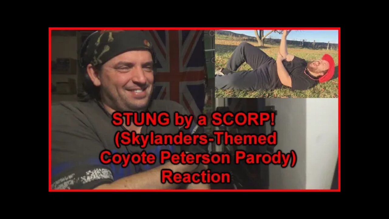 Reaction: STUNG by a SCORP! (Skylanders-Themed Coyote Peterson Parody)