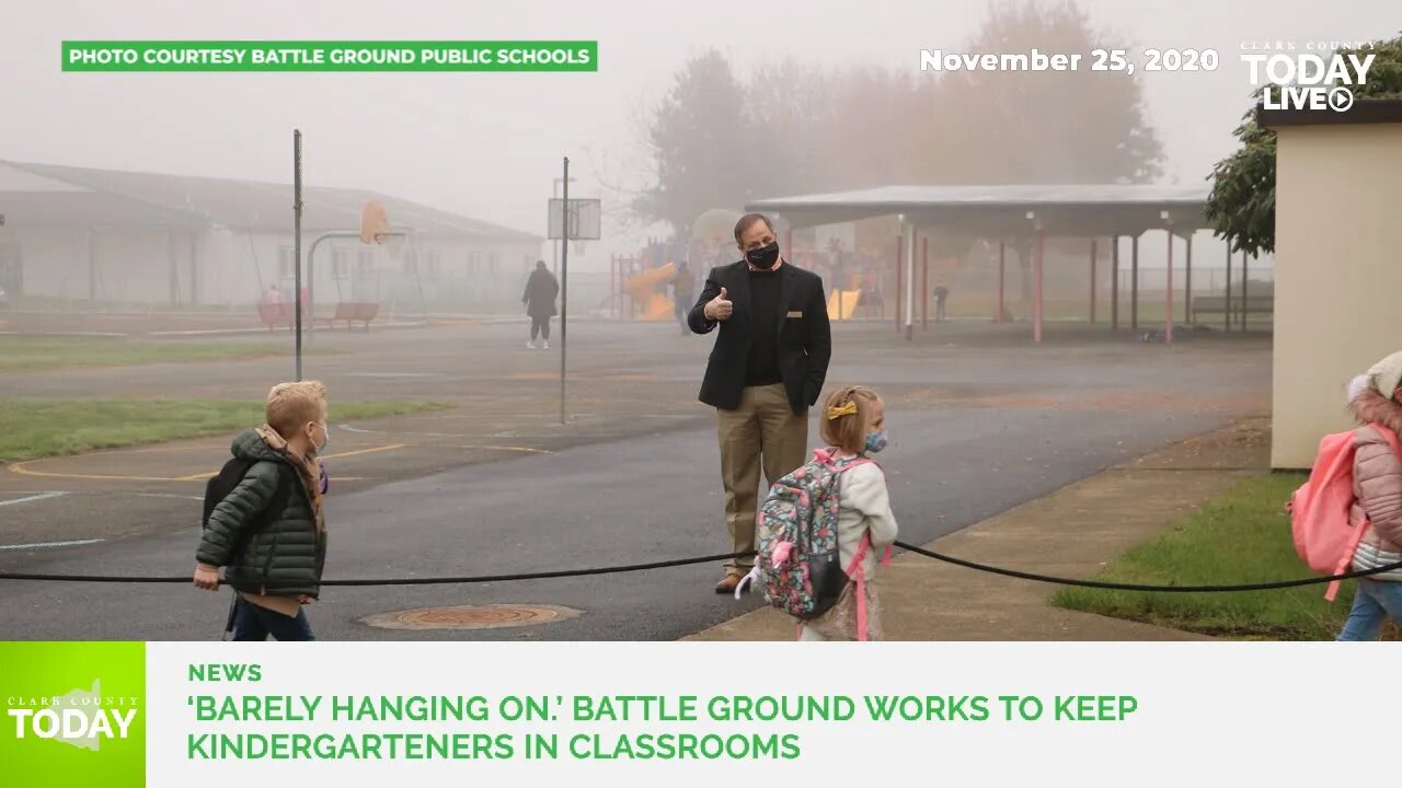 ‘Barely hanging on.’ Battle Ground works to keep kindergarteners in the classroom