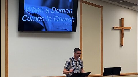 When A Demon Comes To Church