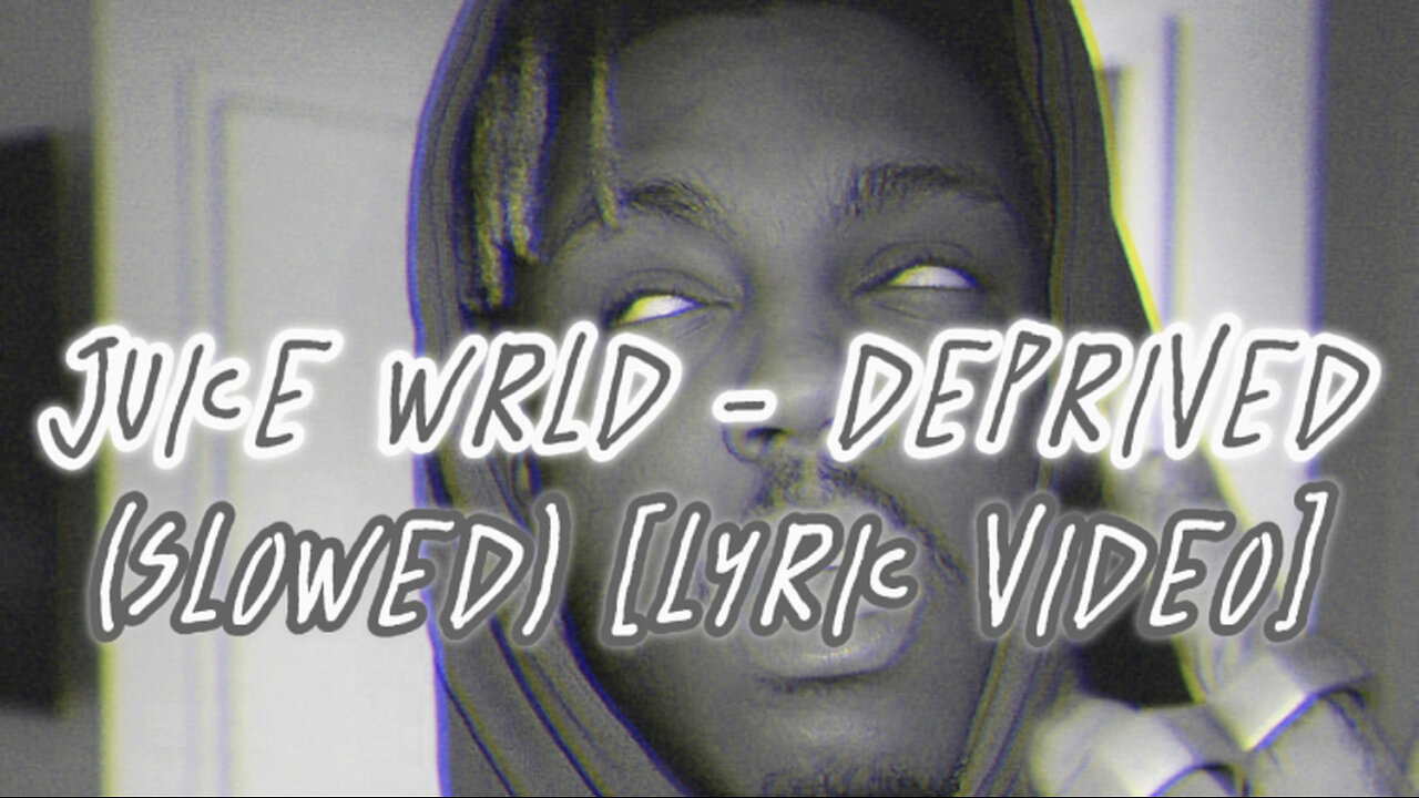 Juice WRLD - Deprived (Sped up) |Lyric video| [Unreleased]