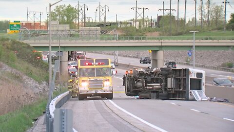 NFTA employee killed in early morning crash in the area of I-190 and I-290 split