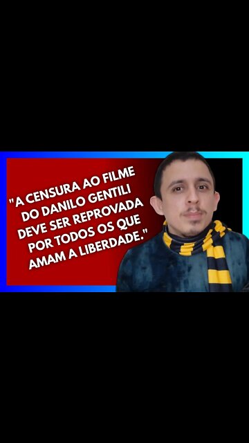 A Censura ao DANILO GENTILI deve ser REPROVADA pelos libertários #Shorts | QuintEssência