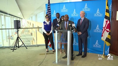 Students and faculty at Morgan State celebrate the passing of the HBCU RISE Act