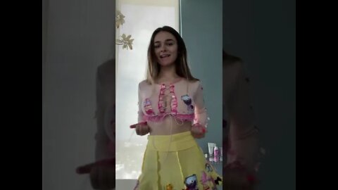 🔥Girl Not Wearing A Bra #shorts 