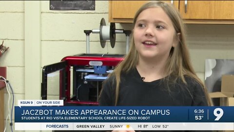 A look into the future: Rio Vista Elementary students create life-sized robot