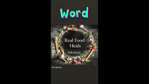 Real Food Heals