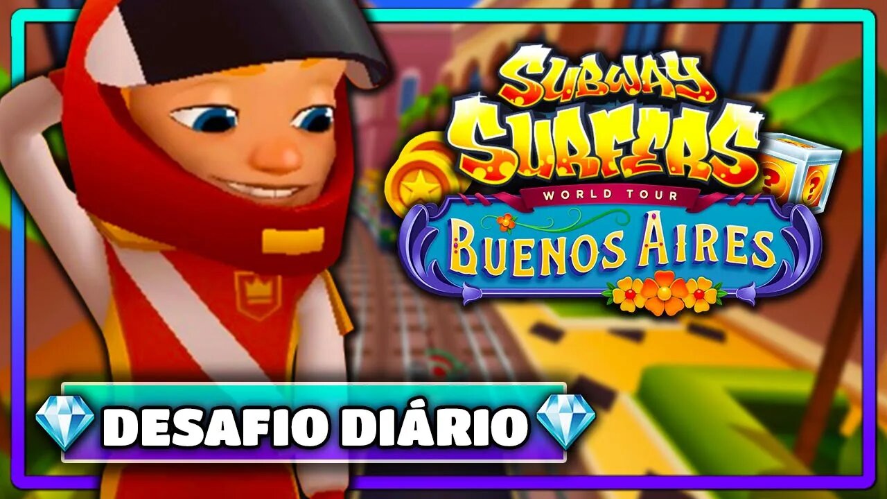 Subway Surfers Buenos Aires 2020 | Desafio Diário com o Philip Racer