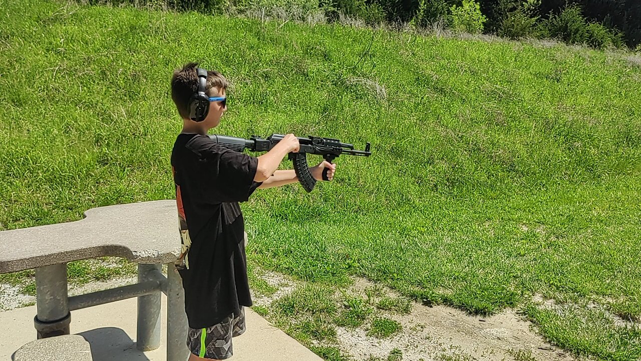 Me Shooting An AK-47!