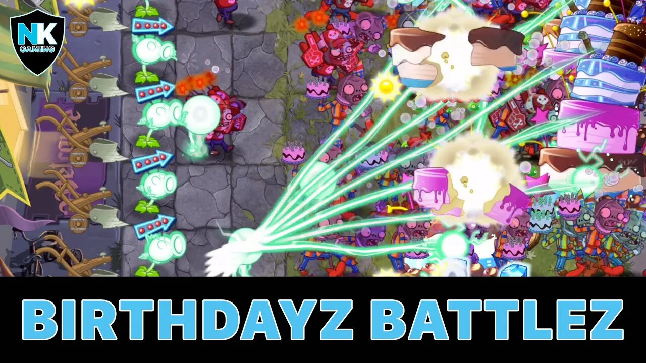 PvZ 2 - Birthdayz Battlez - Titan vs. #caketank