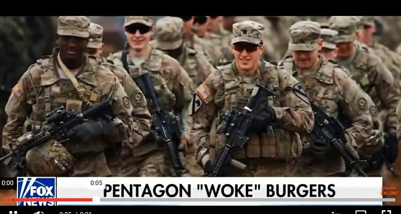 Pentagon Plan To Force Feed Military Fake Meat Gets Major Backlash. FOX Only Gives it 12 Seconds