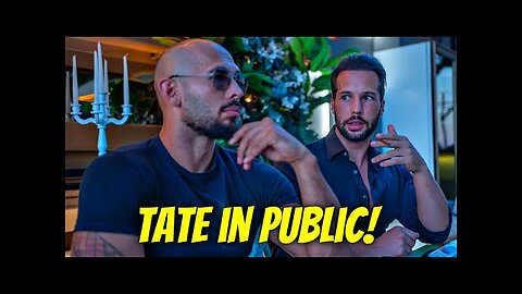 Public Reactions to Andrew Tate Out and About