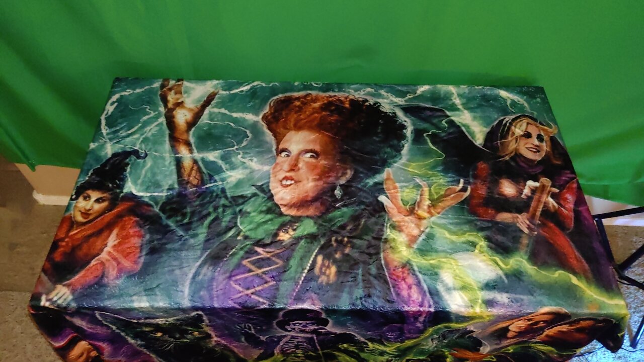 Hocus Pocus Movie Halloween Throw Blanket