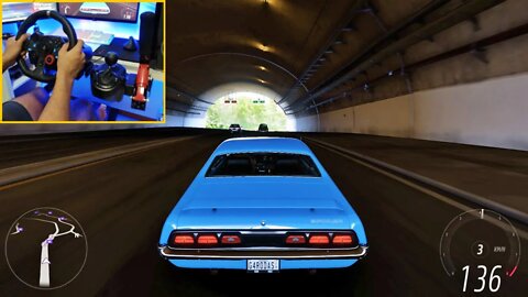 MERCURY CYCLONE SPOILER - FORZA HORIZON 5 - Steering Wheel + Shifter G29