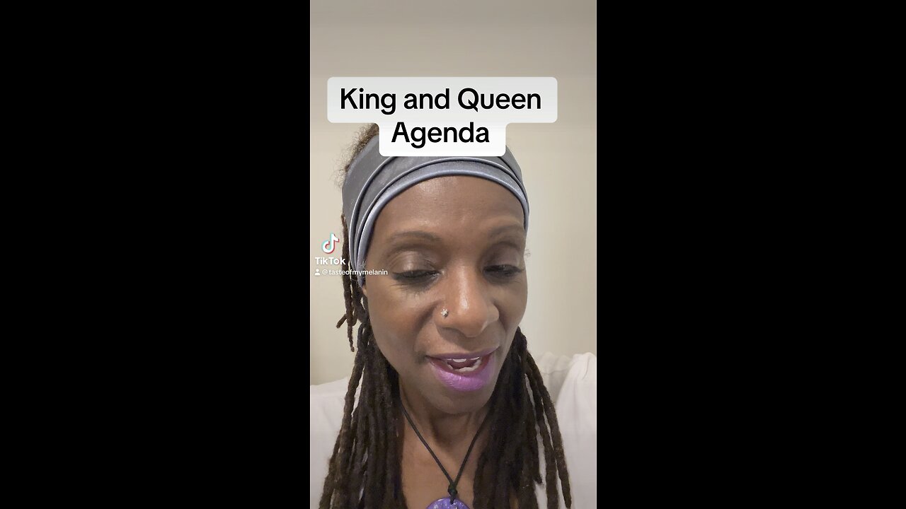 King/ Queen agenda