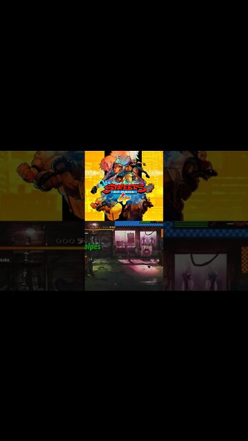 Streets of Rage 4 - Primeira fase parte 1 #shorts