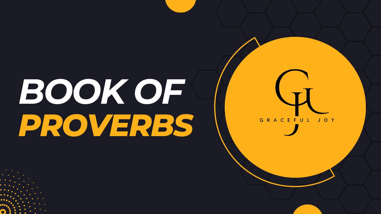 The Book of Proverbs - Black Screen - Audio Bible