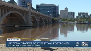 Tempe Town Lake closure forces postponement of Arizona Dragon Boat Festival