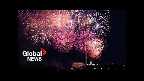 4th of July- Washington's annual Independence Day Fireworks display at National Mall _ FULL