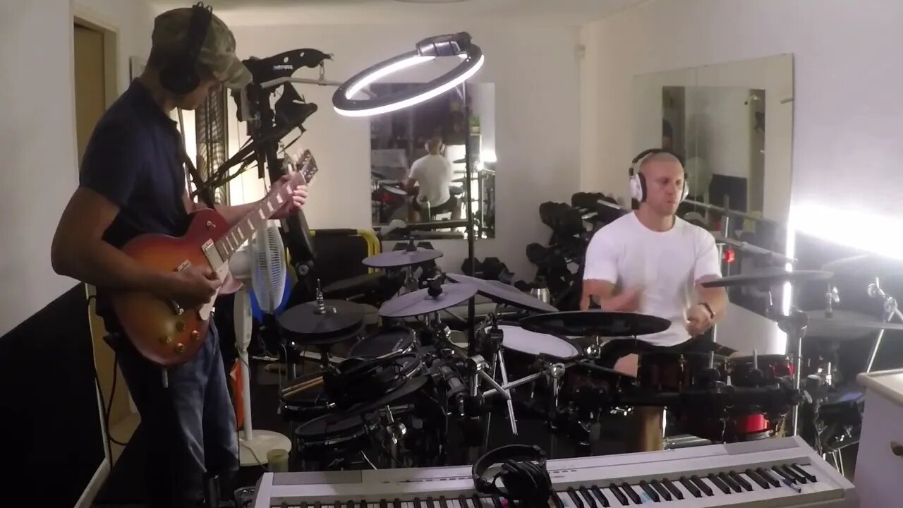 5/31/22 SCRUMPTIOUS DriveCore heavy metal, helmet style RAW drums and guitar improv - J.E.