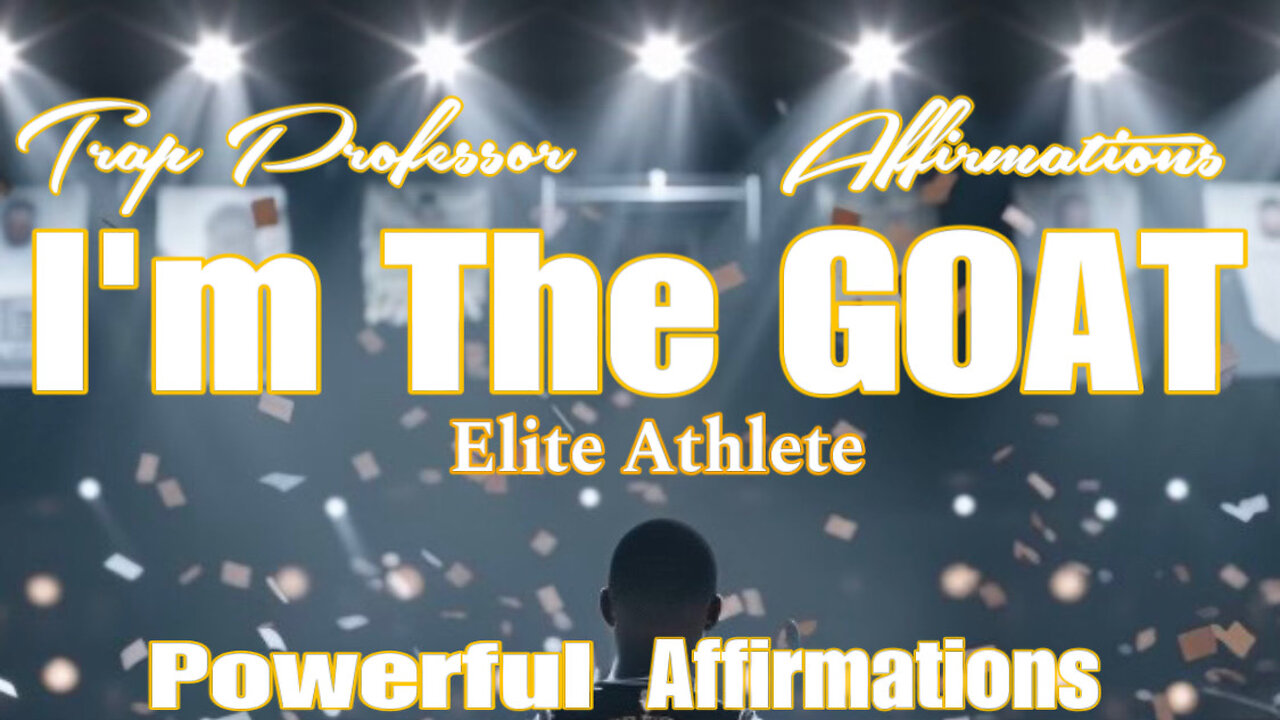 I’m the GOAT 🐐 Affirmations (Official Video) Interactive Visualizer