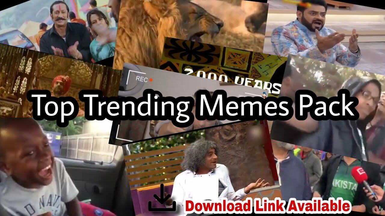 Top Trending Memes For YouTube Video | Memes Used by @Triggered Insaan