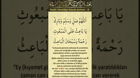 Düğümleri Çözen Salavatlar-8