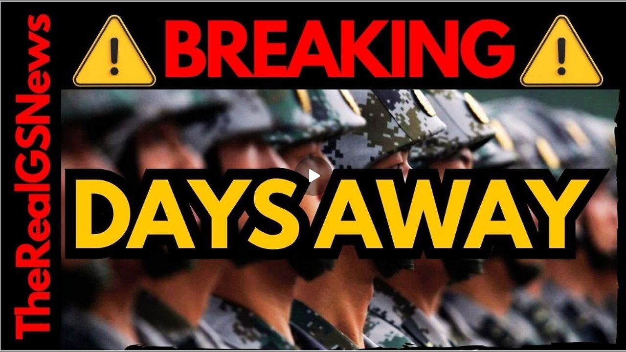 RED ALERT - AN ALARM HAS SOUNDED IN THE US MILITARY ( GET READY NOW ) LEAK JUST RELEASED