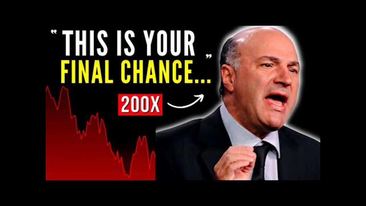 Title: Kevin O'Leary Bitcoin: This Is Your FINAL Chance To Become Millionaire - Why Crypto Will 100x