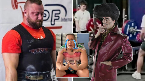 Bearded Powerlifter joins women's competition to prove a point!