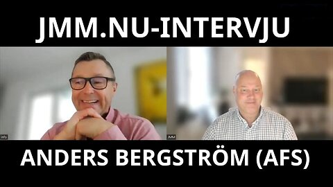 INTERVJU MED ANDERS BERGSTRÖM (AFS)