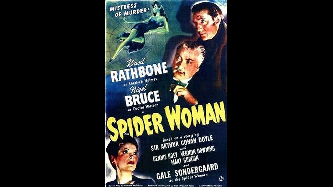 Movie From the Past - Sherlock Holmes: The Spider Woman - 1944