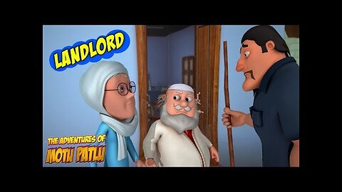 Motu Patlu in English | Kids Animation | cartoon for kids | Landlord