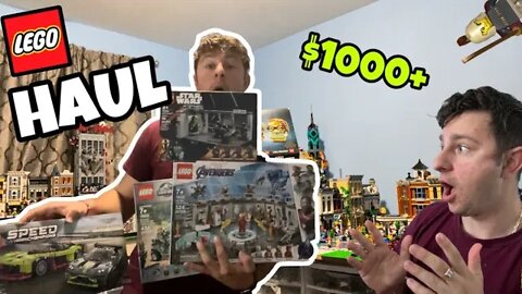 I Bought Over $1000 Of LEGO Again.... (Huge LEGO Clearance Haul)