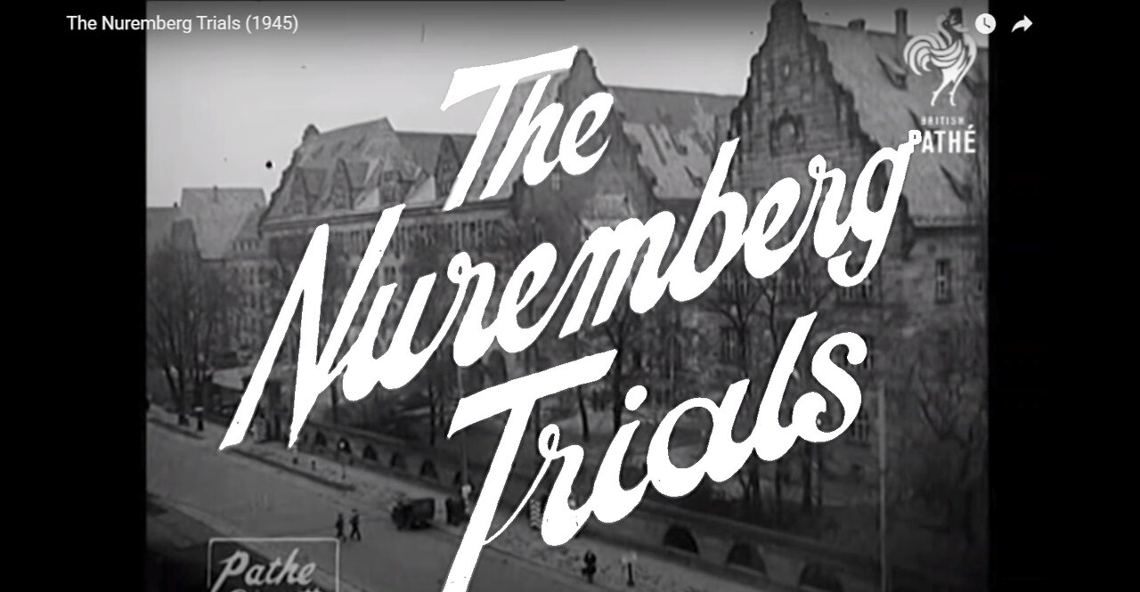 NUREMBERG TRIAL ACTUAL FOOTAGE