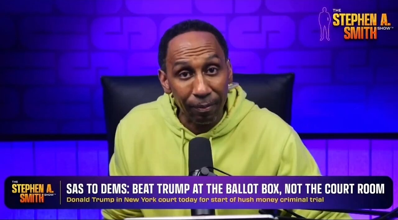 Stephen A Smith Calls Out Democrats