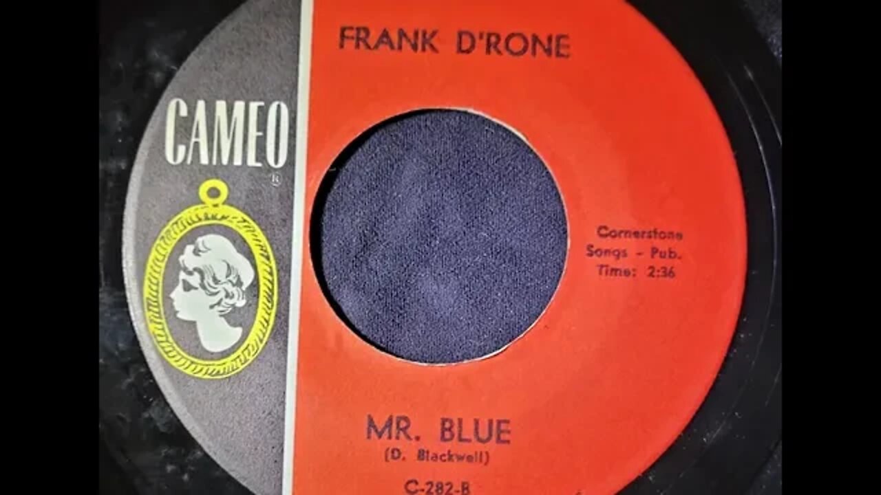 Frank D'Rone - Mr. Blue