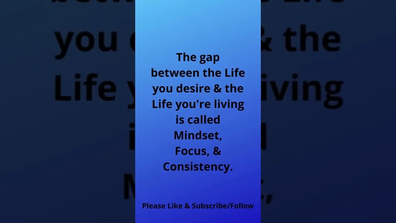 The Gap Between