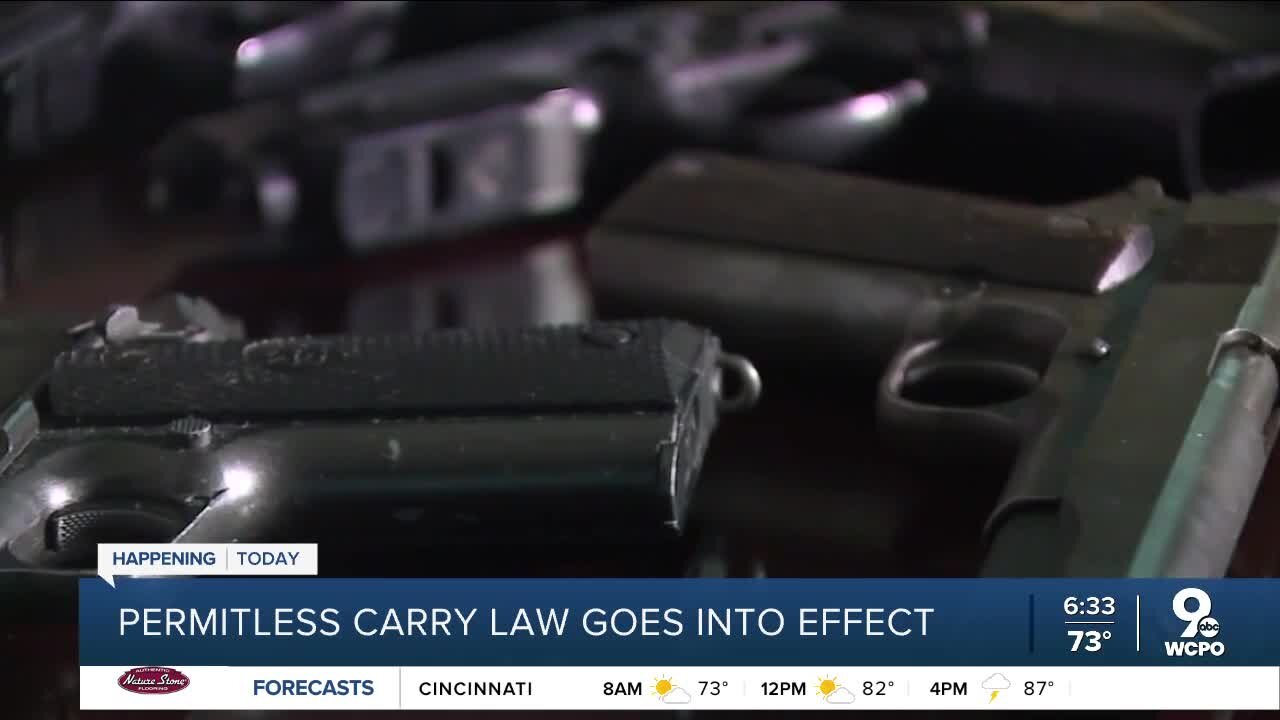 Ohio's new concealed carry law takes effect Monday