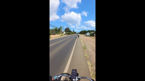 Short ebike ride with neighbor